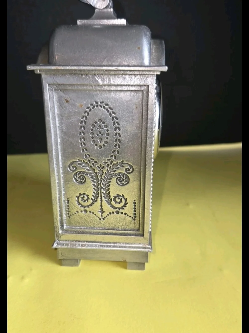 Beautiful Royal Selangor Hand Finished Functional Pewter Carriage Table Clock